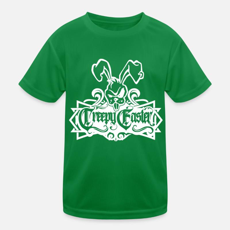 Creepy Easter Kids Functional T-Shirt