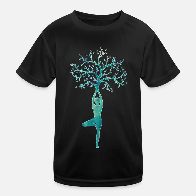 Yoga Kinder Funktions-T-Shirt