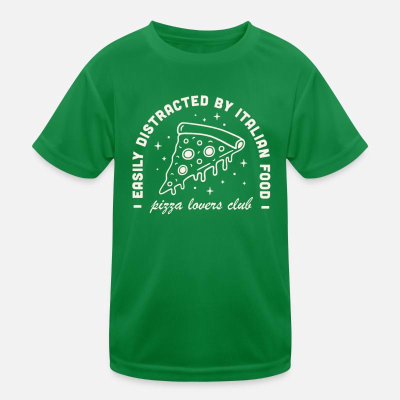 Pizza lover funny quotes Kids Functional T-Shirt