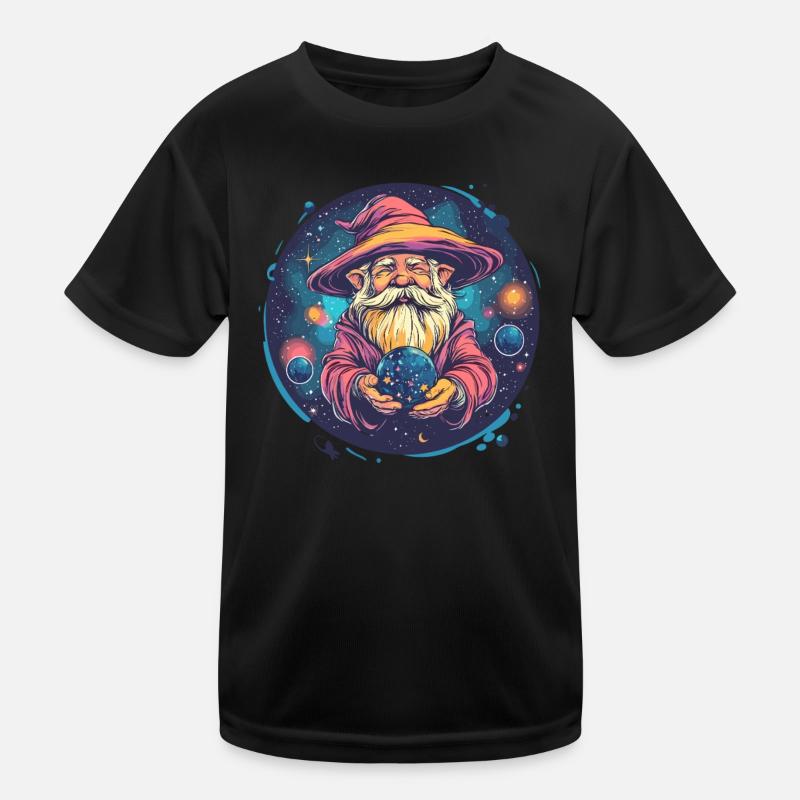 Sorcier de l’espace avec orbe T-shirt sport Enfant