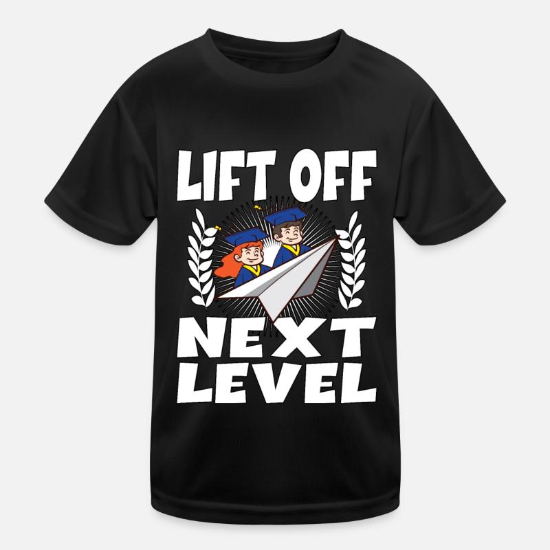 Schule Studuim Abschlussfeier Bestanden Kinder Funktions-T-Shirt