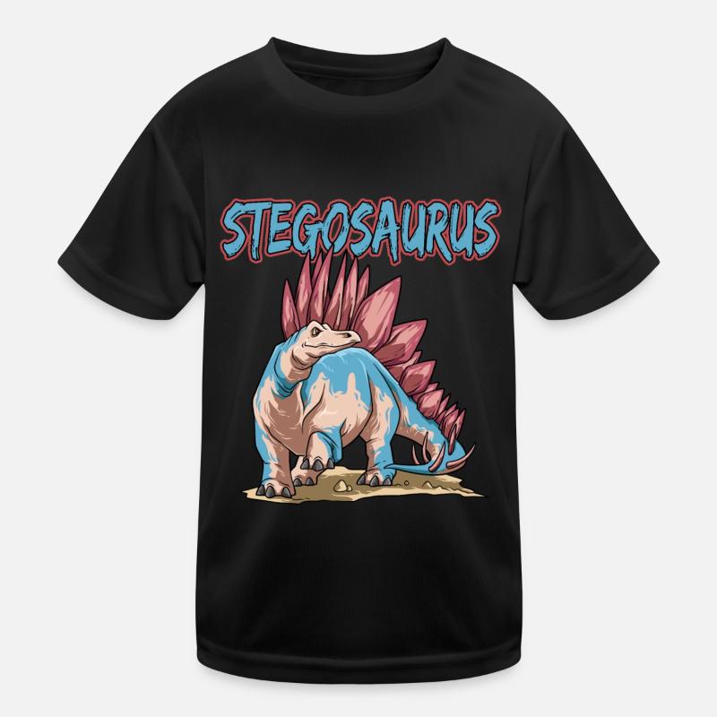 Stegosaurus Dinosaurier Kinder Funktions-T-Shirt