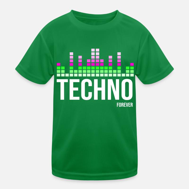 Techno Kids Functional T-Shirt