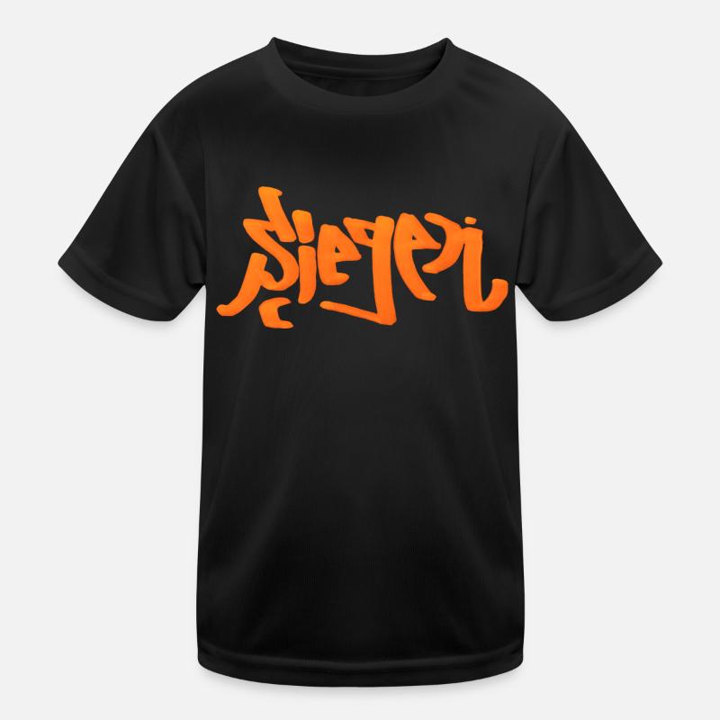 Siegen Grafitti Kids Functional T-Shirt