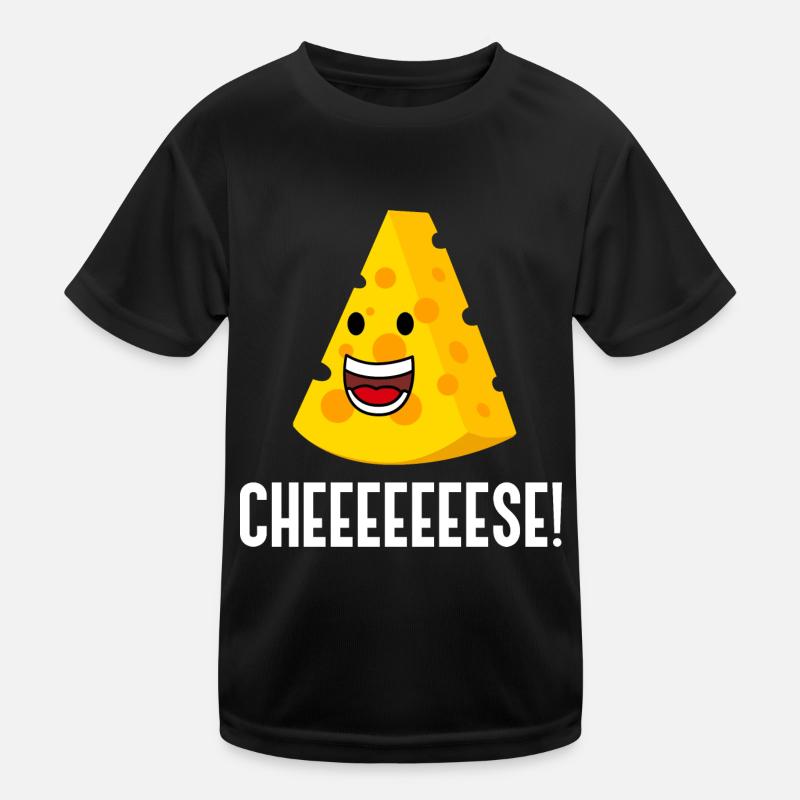 Cheeeeese Cheeeeese Cheese Maker aus biologischem Kinder Funktions-T-Shirt
