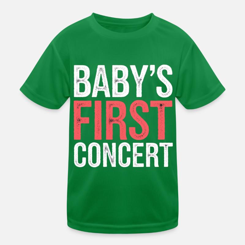 Baby's First Concert 17 Kinder Funktions-T-Shirt