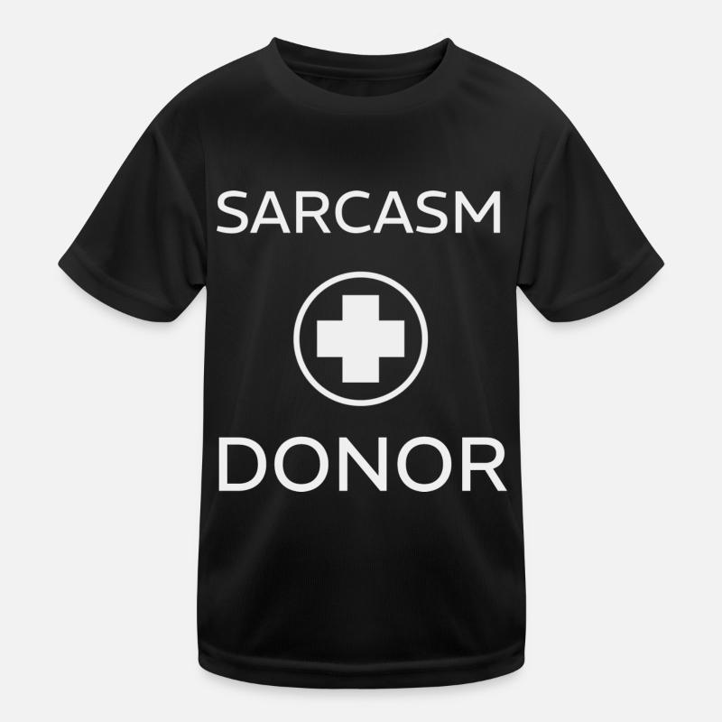 SARKASMUS SPENDER Kinder Funktions-T-Shirt