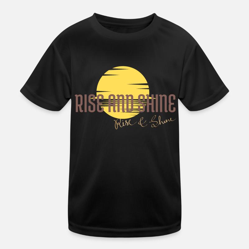 Raus aus den Federn Kinder Funktions-T-Shirt