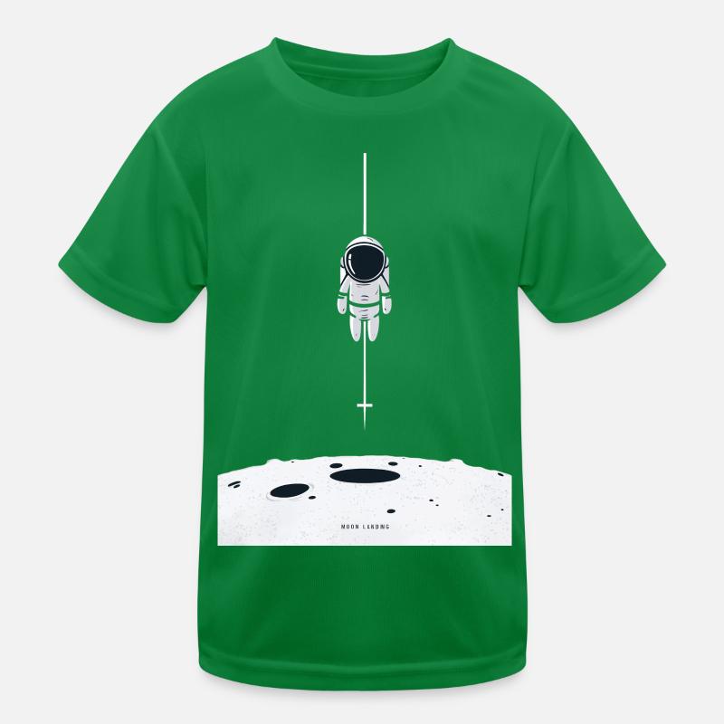 Exploration des astronautes de l’alunissage T-shirt sport Enfant