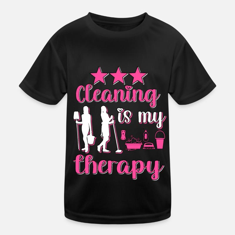 Femme de ménage Nettoyeuse T-shirt sport Enfant