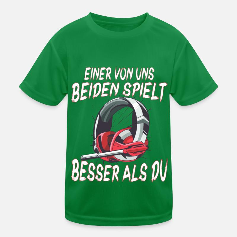 Der Controller Soll Mit Dir Sein. Videospiele Kinder Funktions-T-Shirt