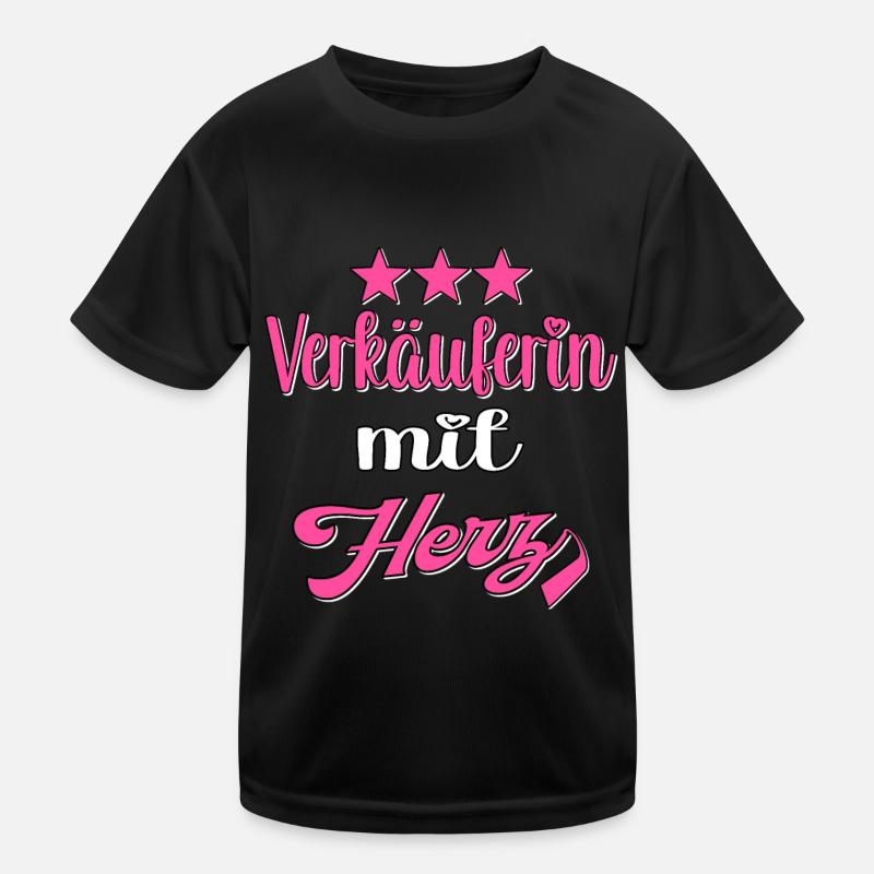 Verkäuferin Kinder Funktions-T-Shirt