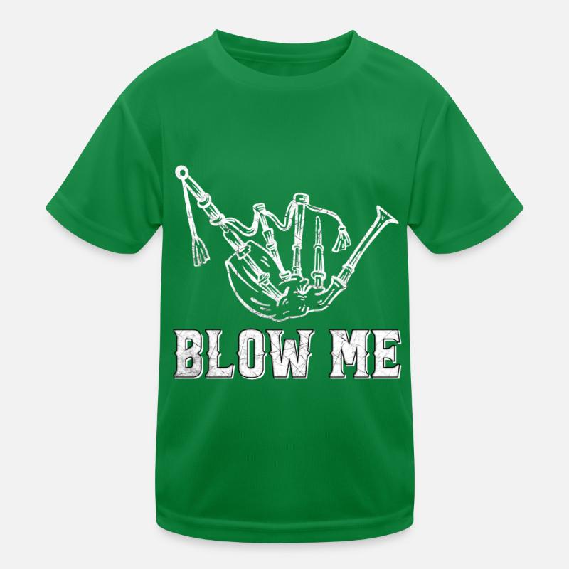 Cornemuse Kilt Écossais Beat Cornemuse T-shirt sport Enfant