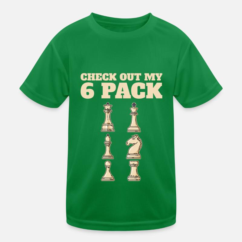 Schach Schachfigur Kinder Funktions-T-Shirt