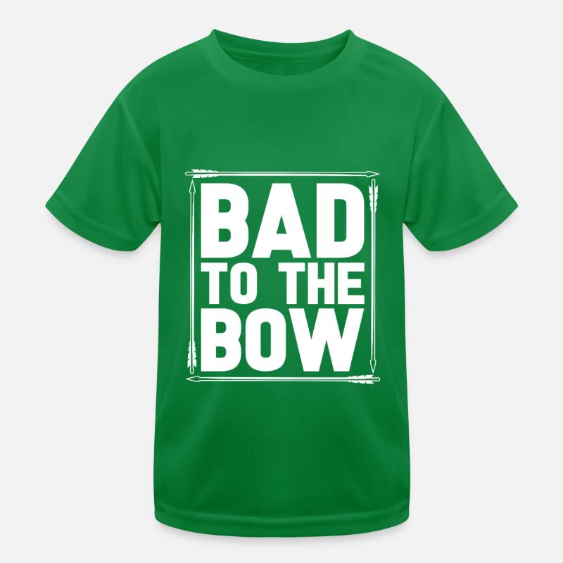 Archer Archery Arrow Archery Archery Kids Functional T-Shirt