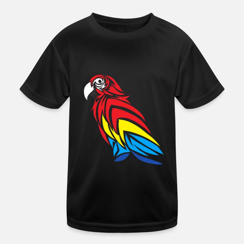 Perroquet T-shirt sport Enfant