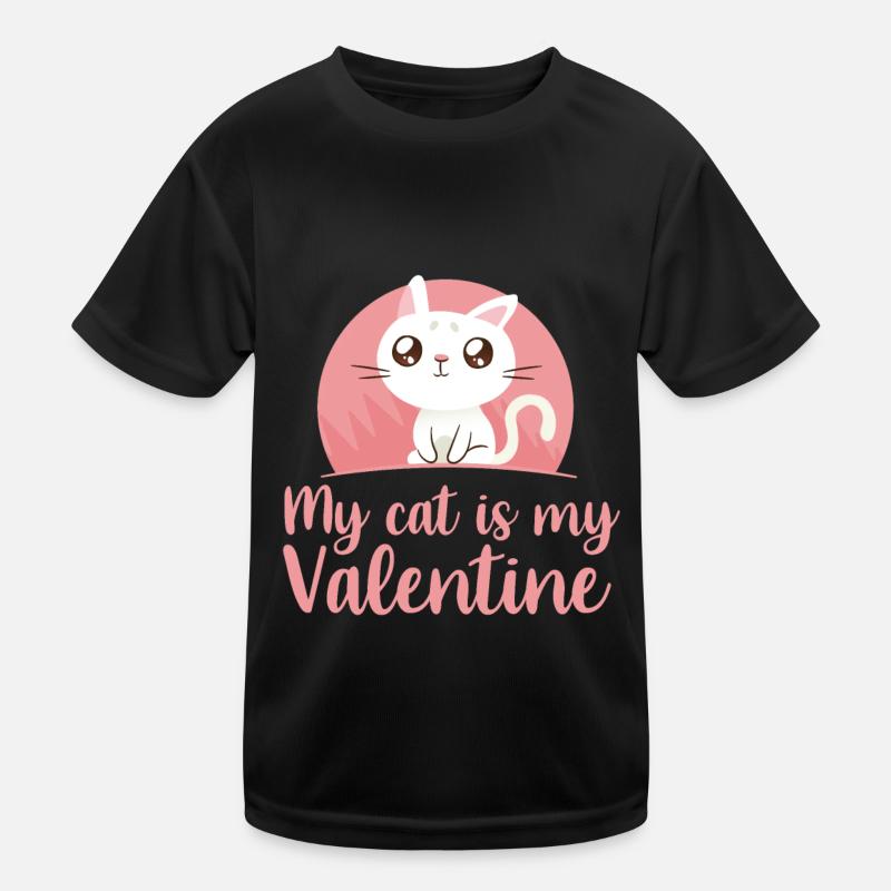 Valentinstag Valentines Day Kinder Funktions-T-Shirt