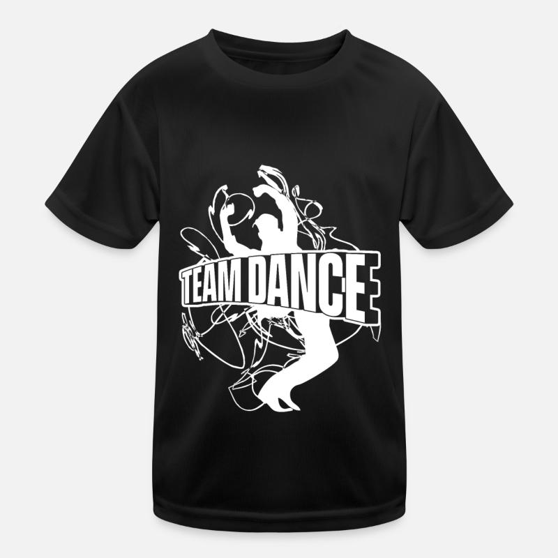Tanzen Tänzer Tanz Kinder Funktions-T-Shirt