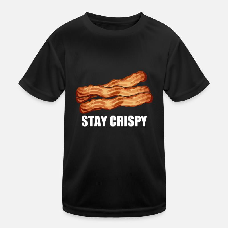 Bacon Bacon Breakfast Kids Functional T-Shirt