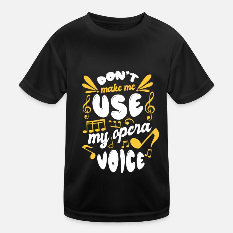 Choir Choir Singers Kids Functional T-Shirt