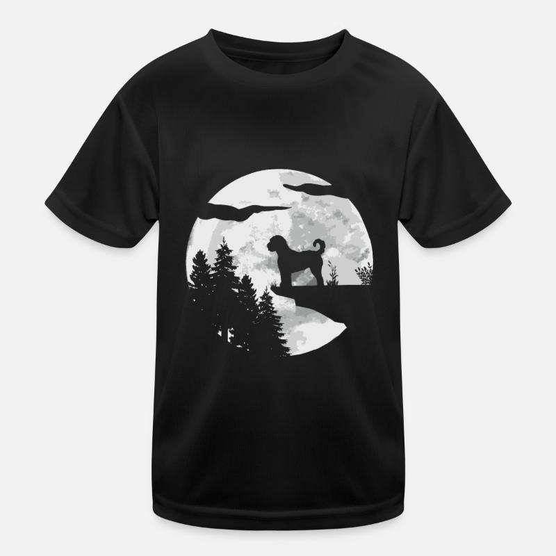 Chien Doodle d’or T-shirt sport Enfant