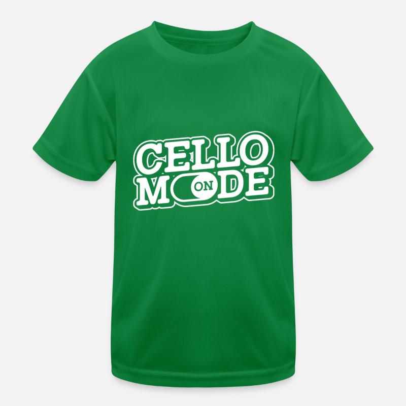 Violoncelle Violoncelliste Cellistin T-shirt sport Enfant