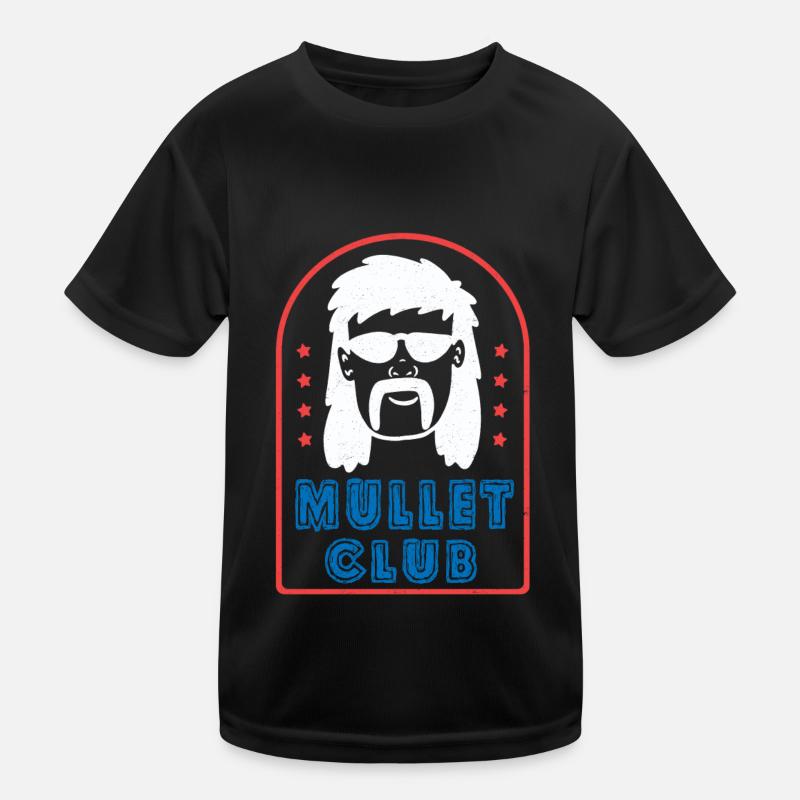 Vokuhila Kinder Funktions-T-Shirt