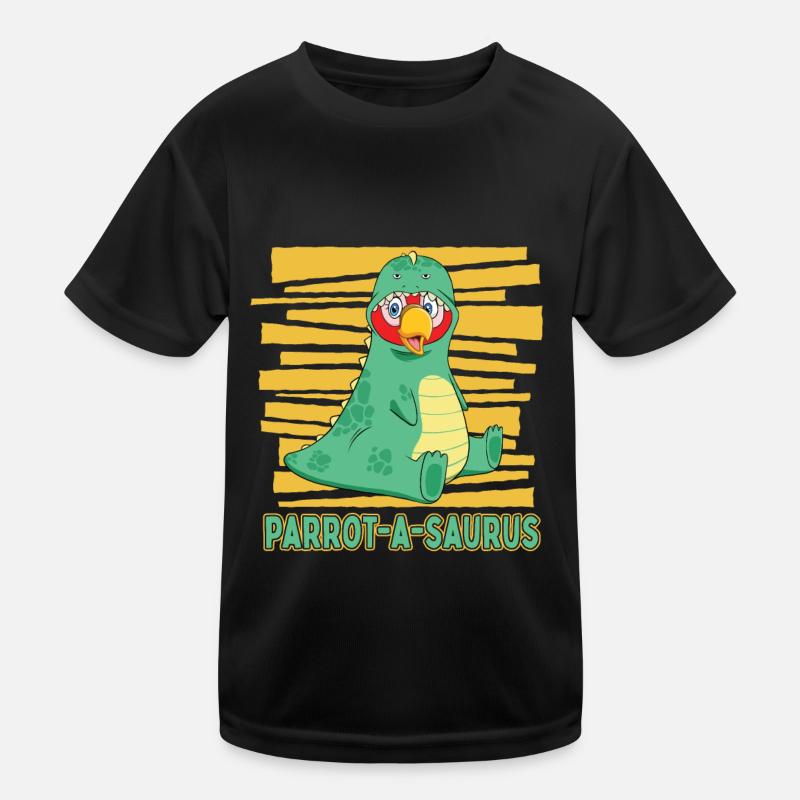 Papagei Kinder Funktions-T-Shirt