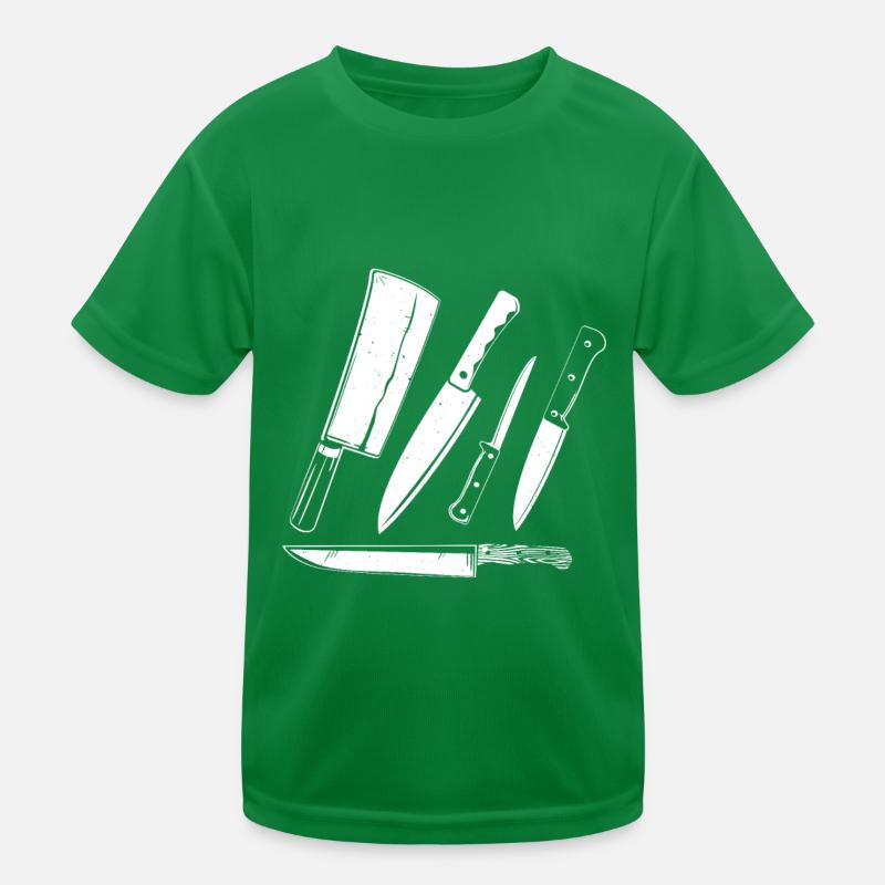 Koch Chef Chefkoch Küche Kinder Funktions-T-Shirt
