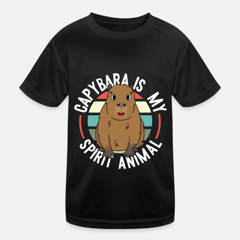 Capybara capybara rongeur T-shirt sport Enfant