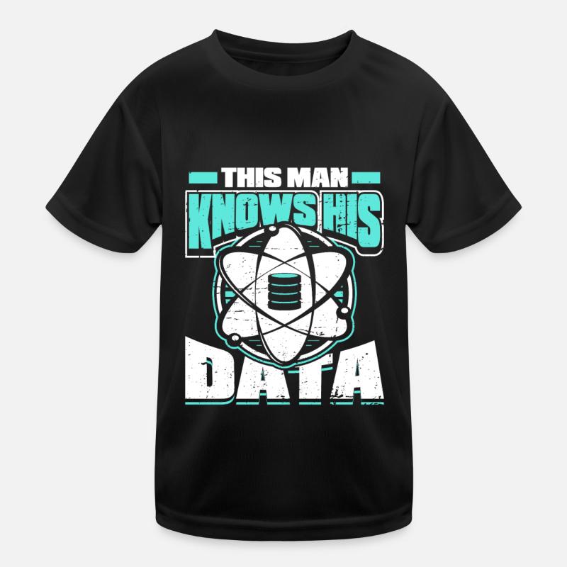 Ingénieur scientifique Big Data Engineer Scientist Analyst T-shirt sport Enfant