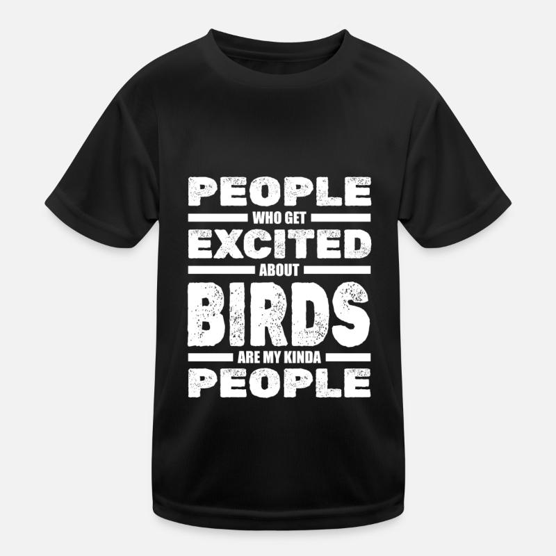 Birdwatchers Bird watching Ornithologist Kids Functional T-Shirt