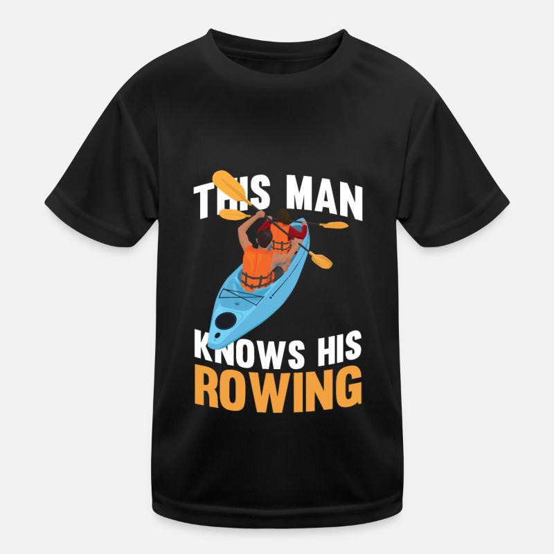 Aviron Aviron Aviron Bateau Aviron T-shirt sport Enfant