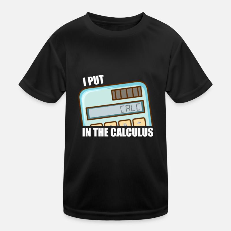 Mathématiques Mathématiques T-shirt sport Enfant