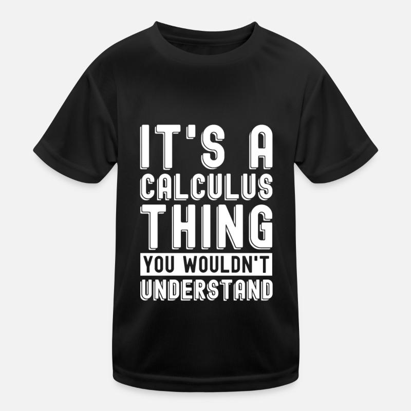 Mathématiques Mathématiques T-shirt sport Enfant