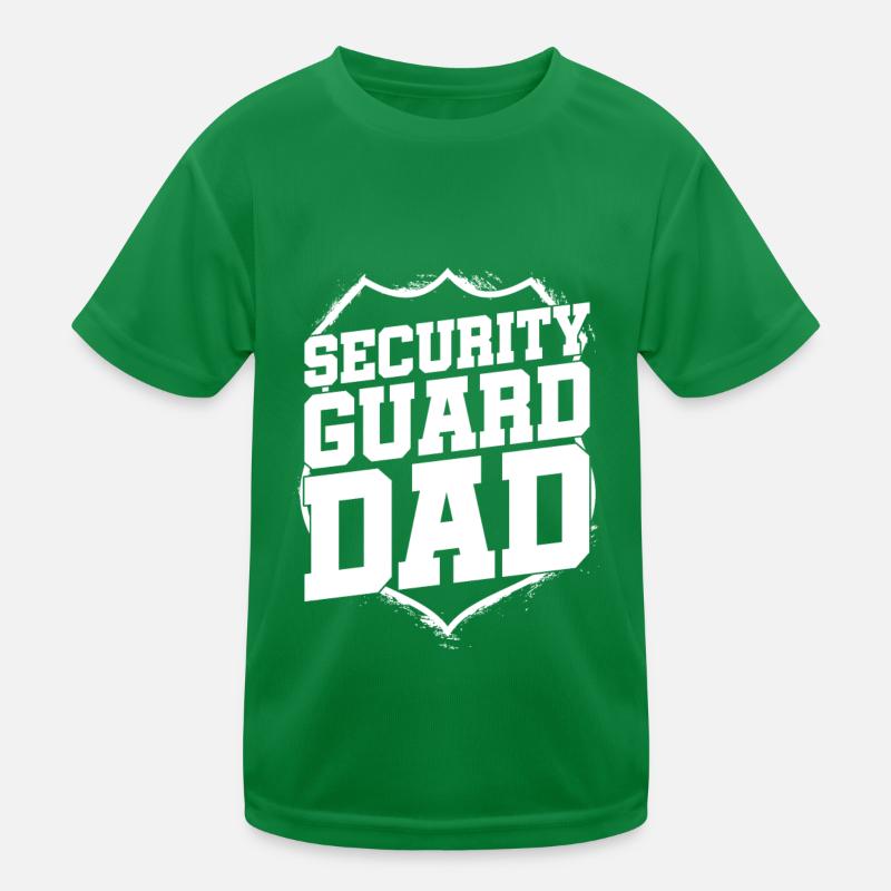 Service de sécurité des agents de sécurité T-shirt sport Enfant