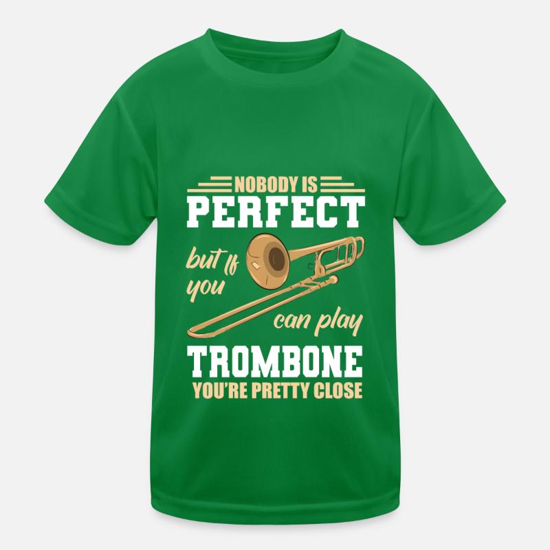 Posaune Kinder Funktions-T-Shirt