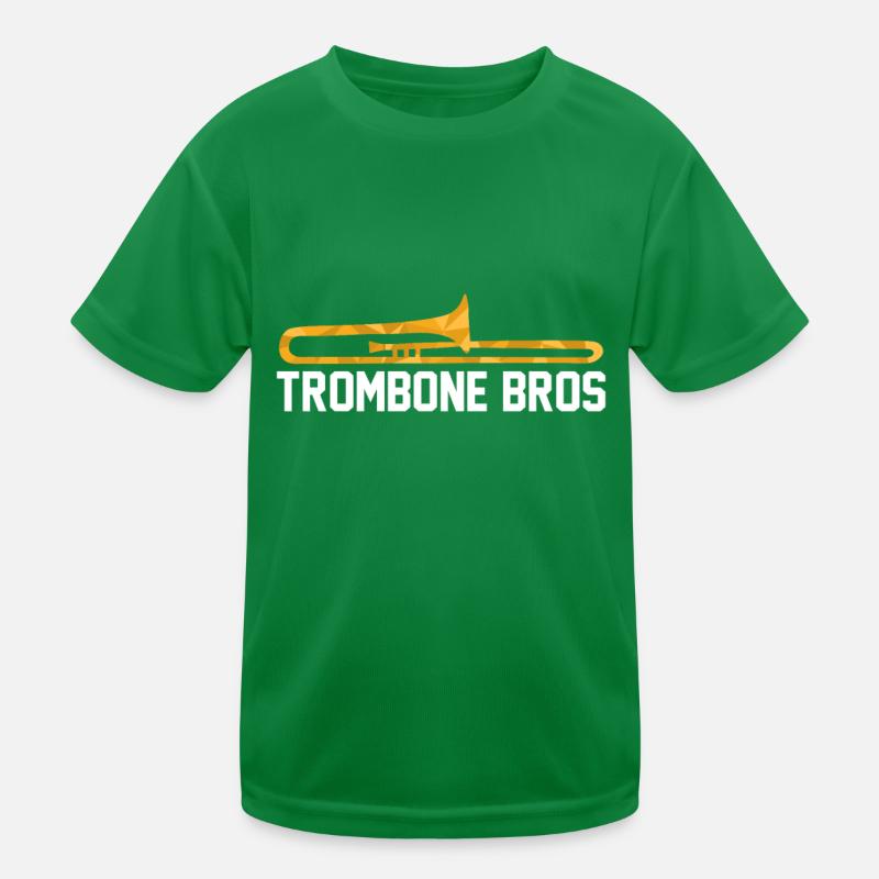 Posaune Kinder Funktions-T-Shirt