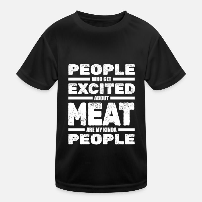 Fleischer Metzger Schlachter Kinder Funktions-T-Shirt