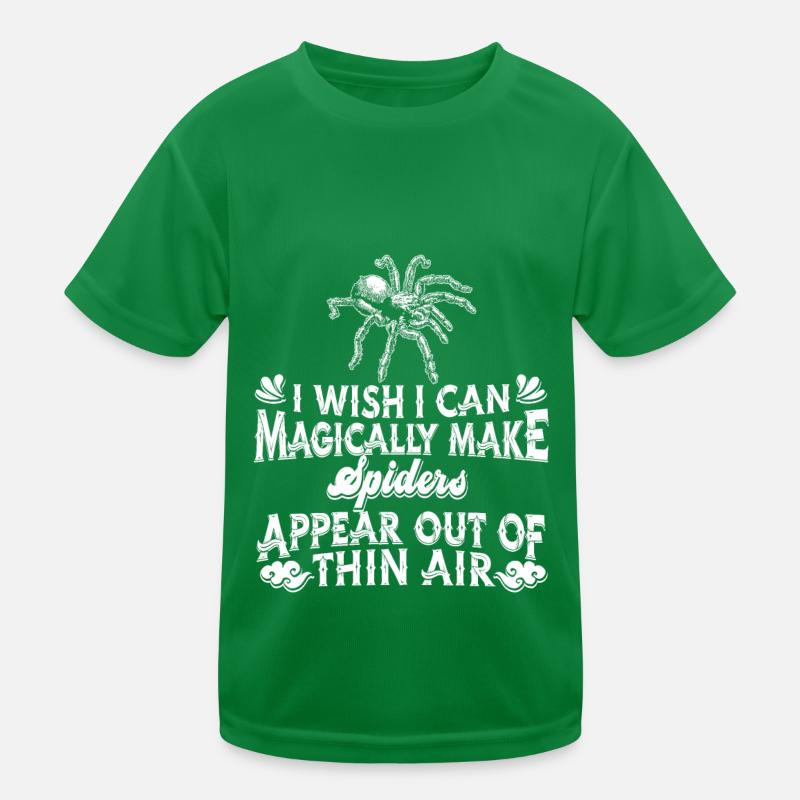 Spinne Haustier Kinder Funktions-T-Shirt