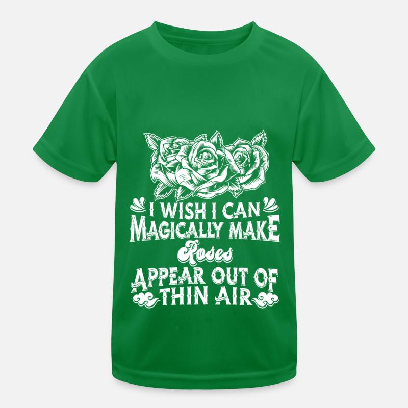 Rose Rosen Rosengewächs Garten Gärtner Kinder Funktions-T-Shirt