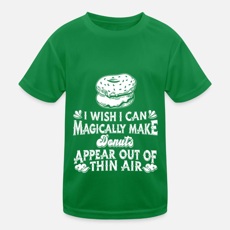Donut Doughnut Kids Functional T-Shirt