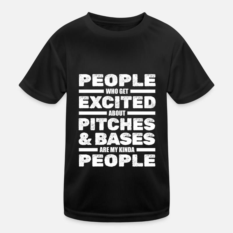 Softball T-shirt sport Enfant
