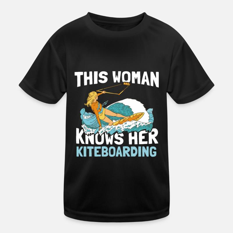 Kitesurf Kiteboard Kite Kite Kiten T-shirt sport Enfant