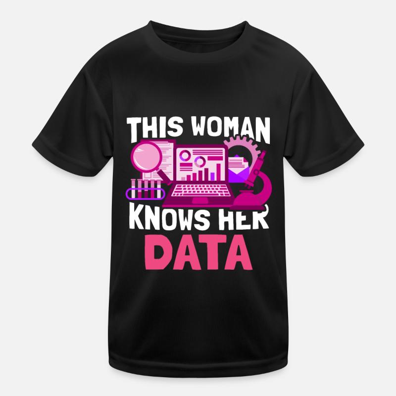 Ingénieur scientifique Big Data Engineer Scientist Analyst T-shirt sport Enfant
