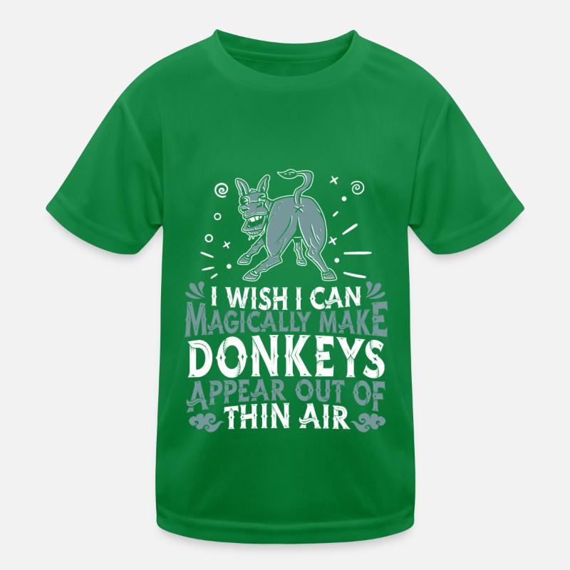 Âne T-shirt sport Enfant