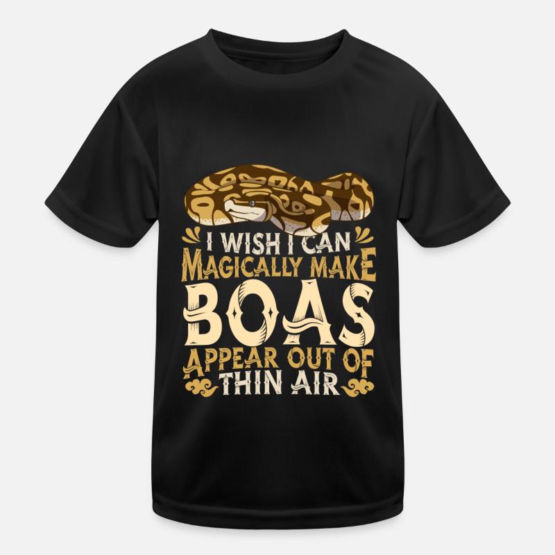 Boa Constrictor Serpent T-shirt sport Enfant