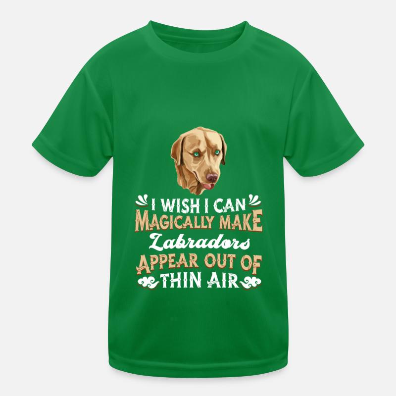 Labrador Hund Kinder Funktions-T-Shirt