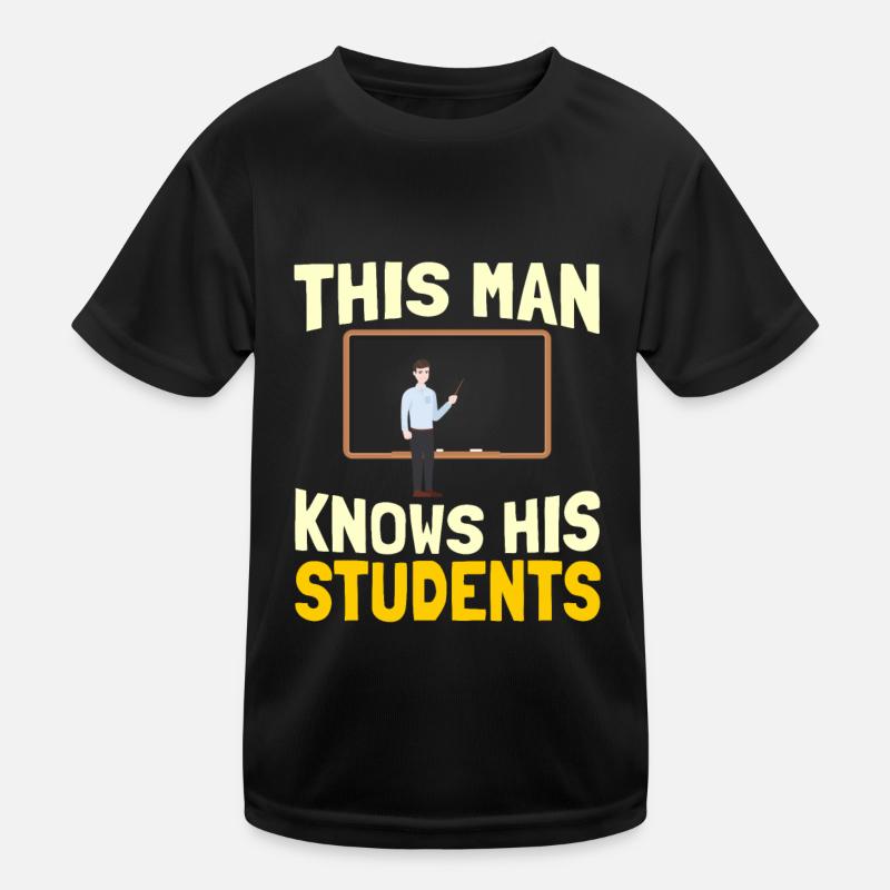École d’enseignants Pédagogue enseignant T-shirt sport Enfant