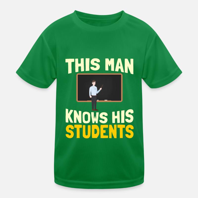 École d’enseignants Pédagogue enseignant T-shirt sport Enfant